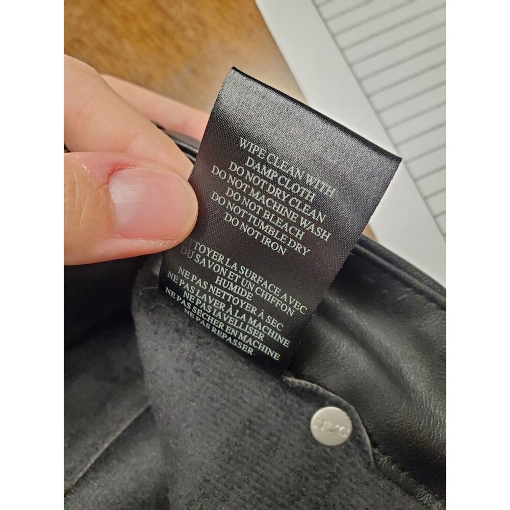 Women's BlankNYC "The Baxter" Black Faux Leather Pleather Pants | Size 26 - Picture 10 of 11